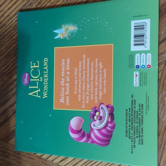 Disney Alice in Wonderland Curiouser and Curiouser - Picture 2 of 12